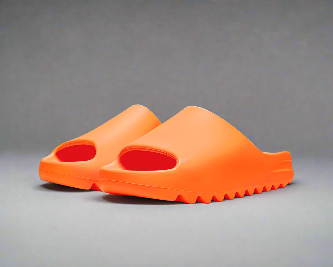Yeezy Slides Enflame Orange