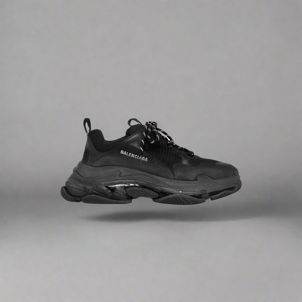 Balenciaga Triple S Clear Sole Black