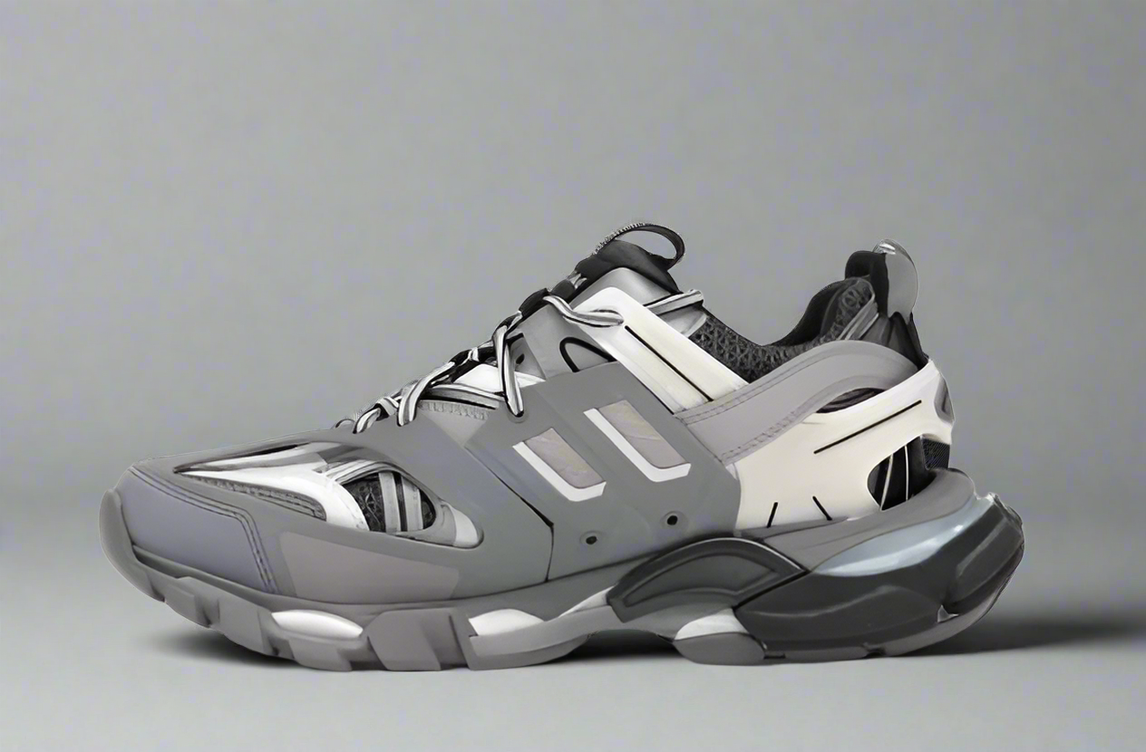 1 Ден Доставка - Balenciaga Track Gris Hombre