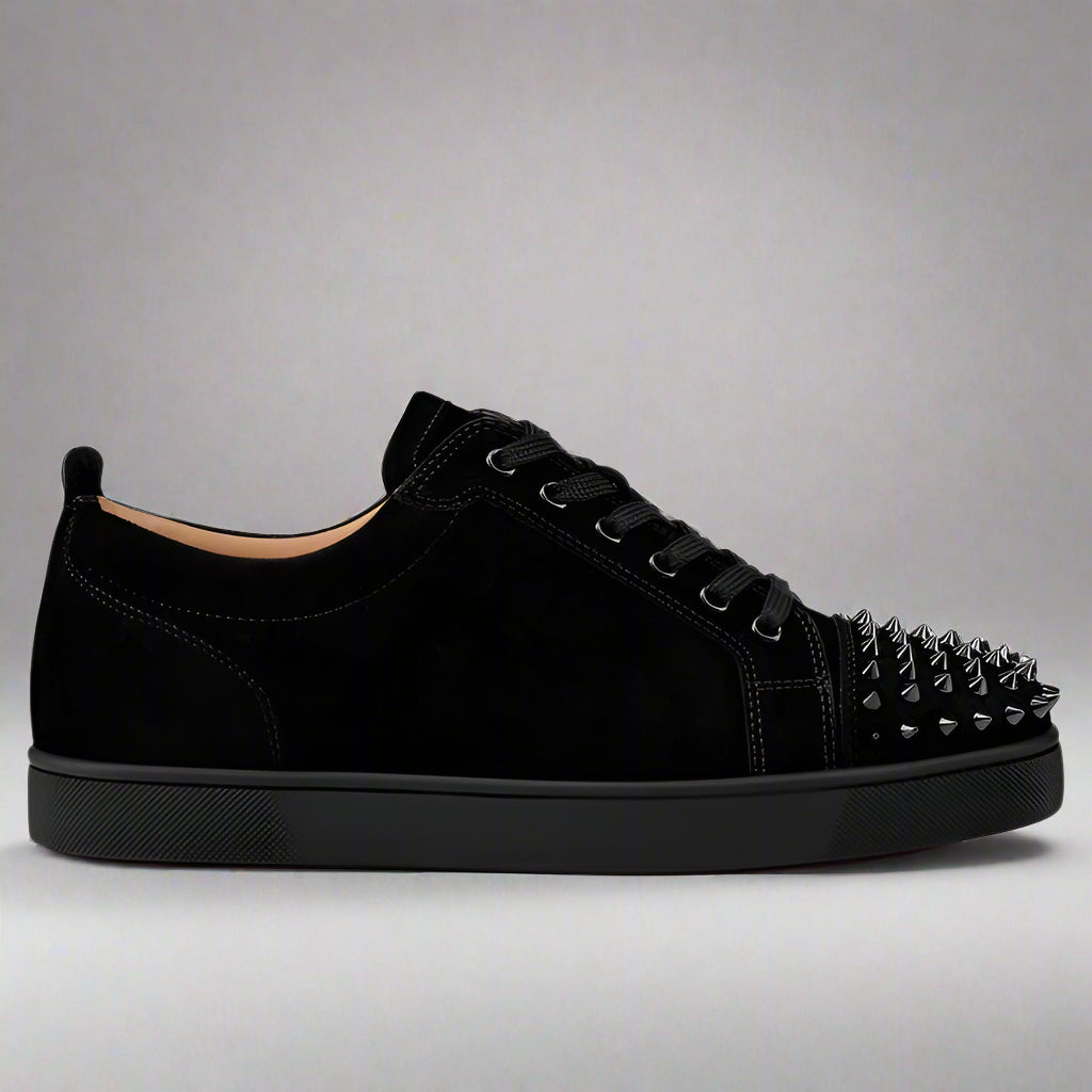 1 Ден Доставка - Louboutin Junior Spikes Low Velvet