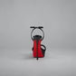 Louboutin Loubi Queen Alta Patent Black Calf Leather