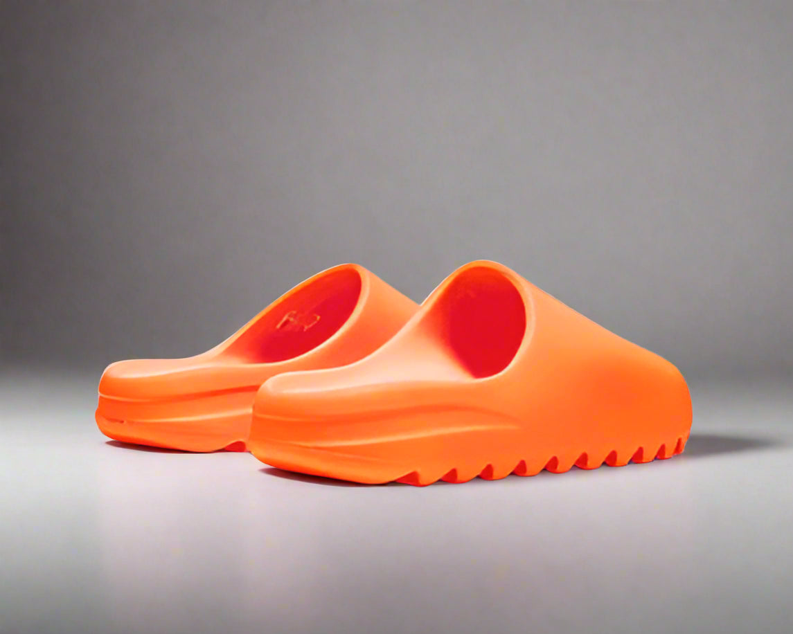 Yeezy Slides Enflame Orange