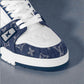 LV Trainer Monogram Blue Denim