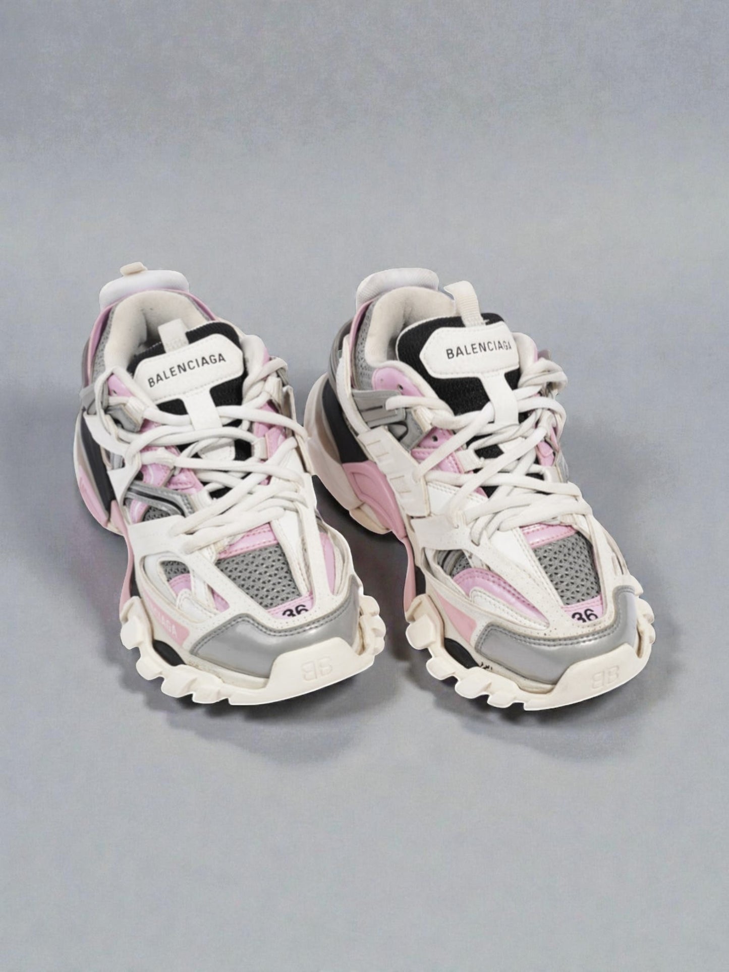 1 Ден Доставка - Balenciaga Track Rose Pink Grey
