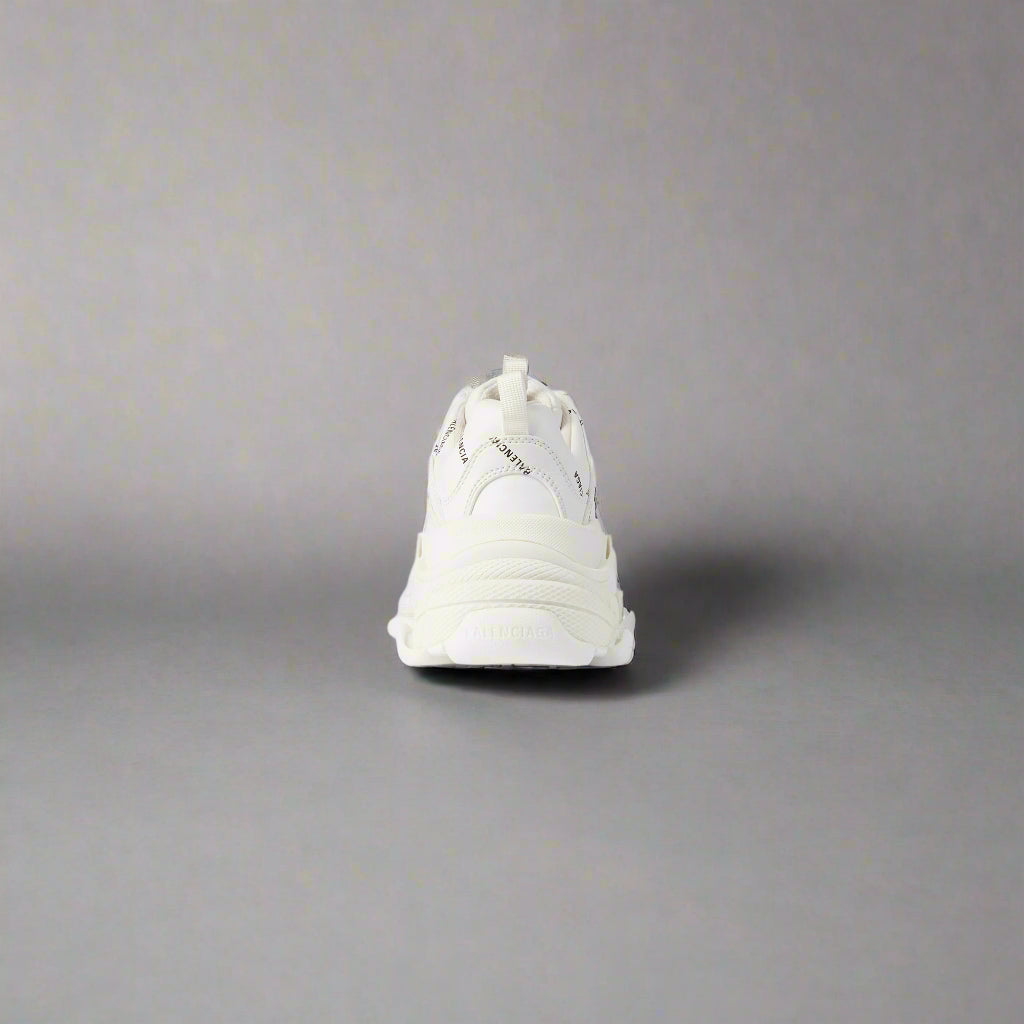 Balenciaga Triple S Allover Logo White