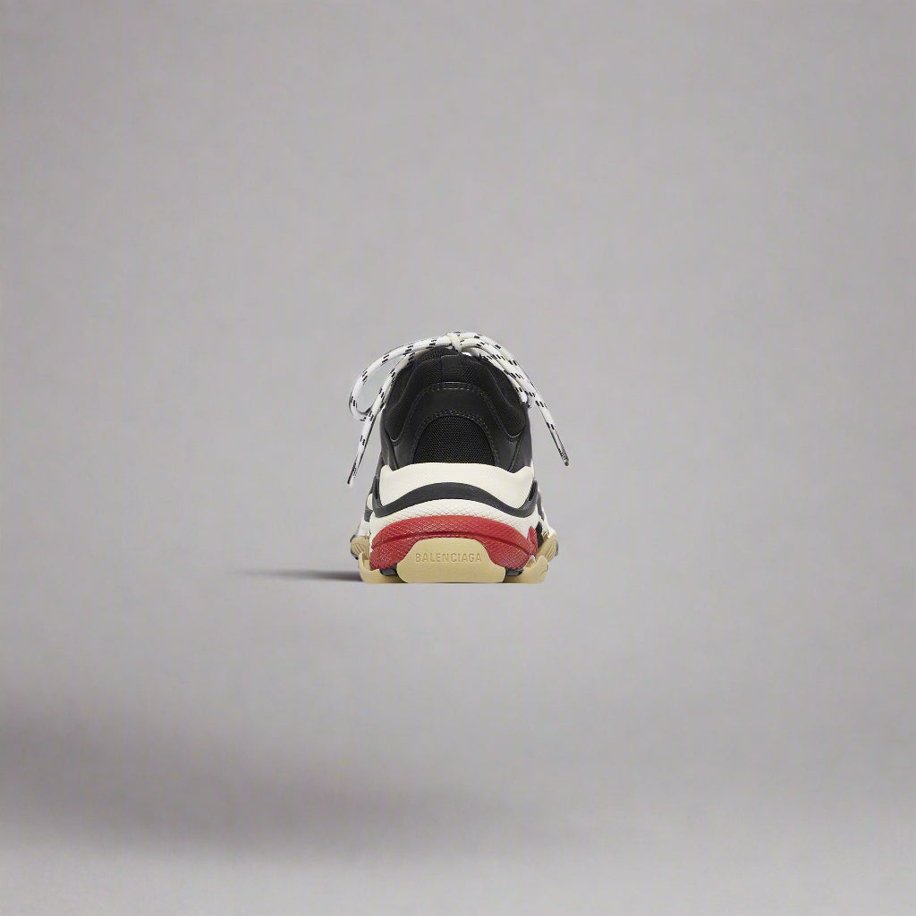 Balenciaga Triple S Clear Sole Black Red