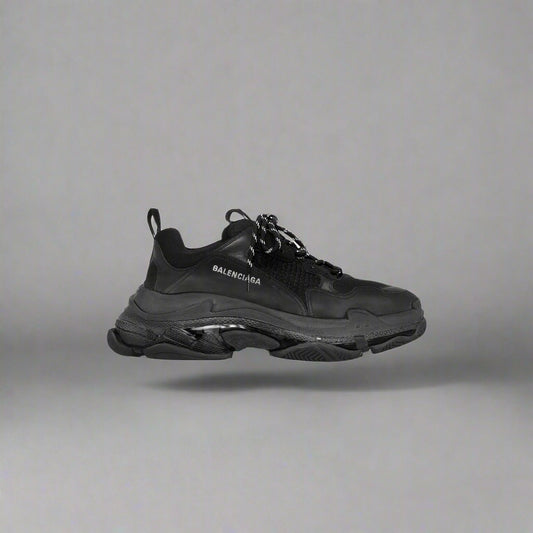 Balenciaga Triple S Clear Sole Black