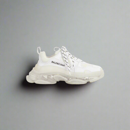 Balenciaga Triple S Clear Sole White