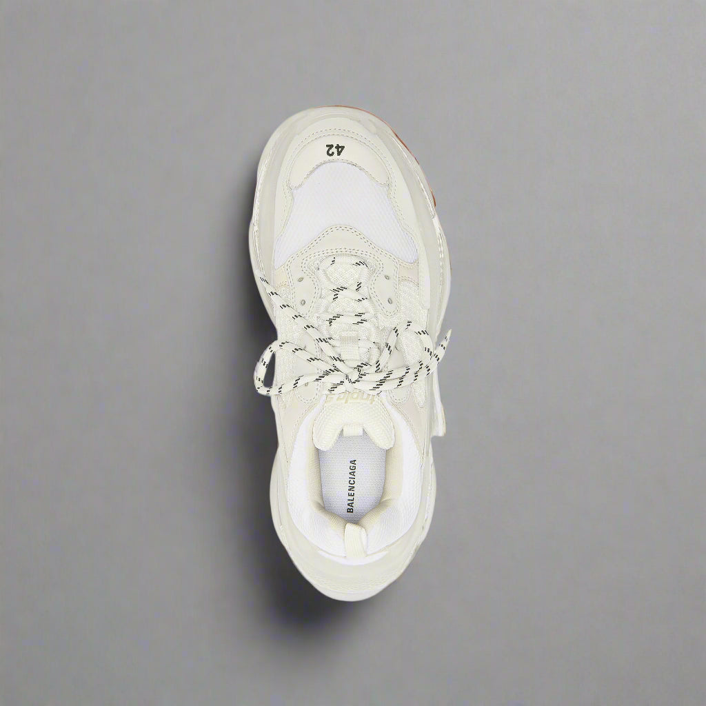 Balenciaga Triple S Clear Sole White