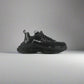 Balenciaga Triple S Allover Logo Black