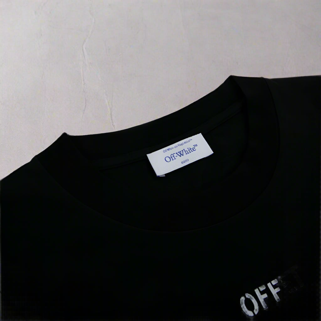 1 Ден Доставка - Тениска Off-White "Moon Arrow" Black