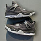 Jordan 4 Black Canvas