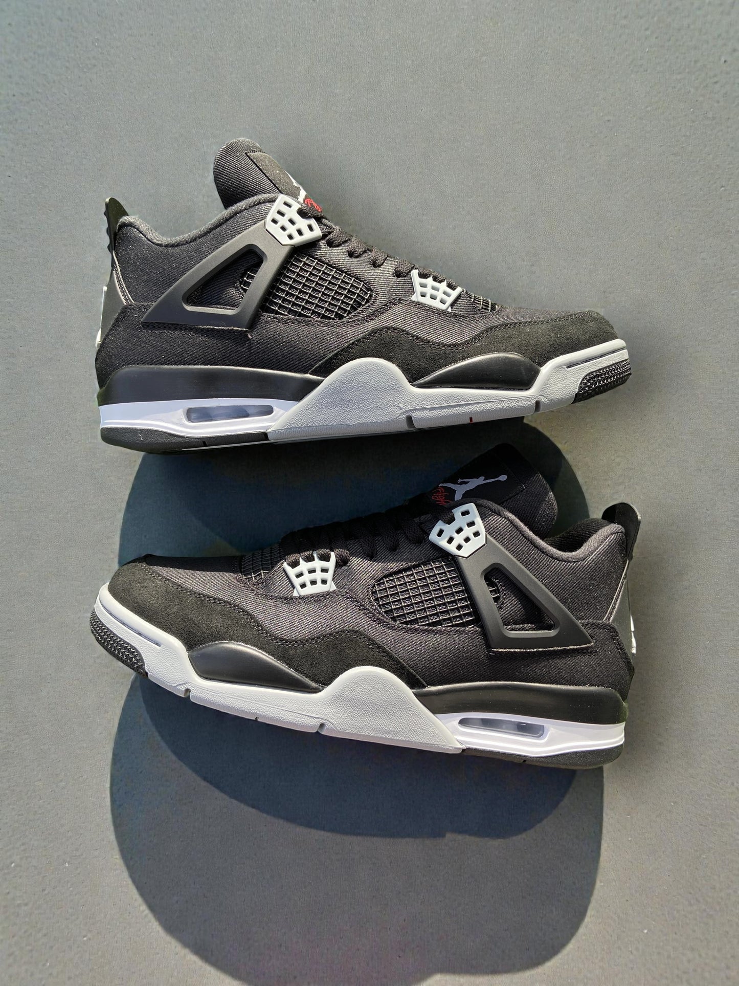 Jordan 4 Black Canvas