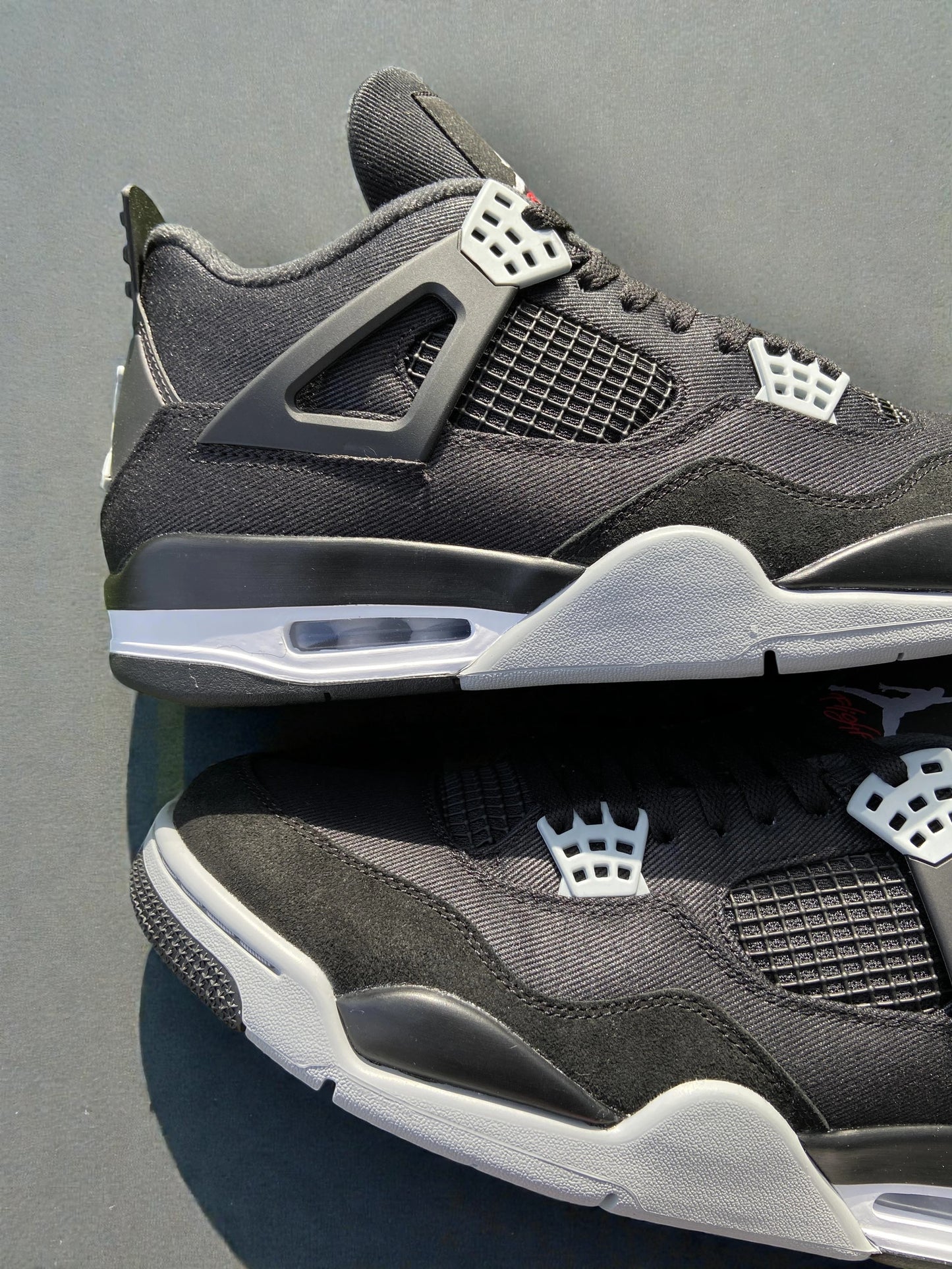 Jordan 4 Black Canvas