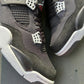 Jordan 4 Black Canvas
