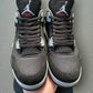 Jordan 4 Black Canvas