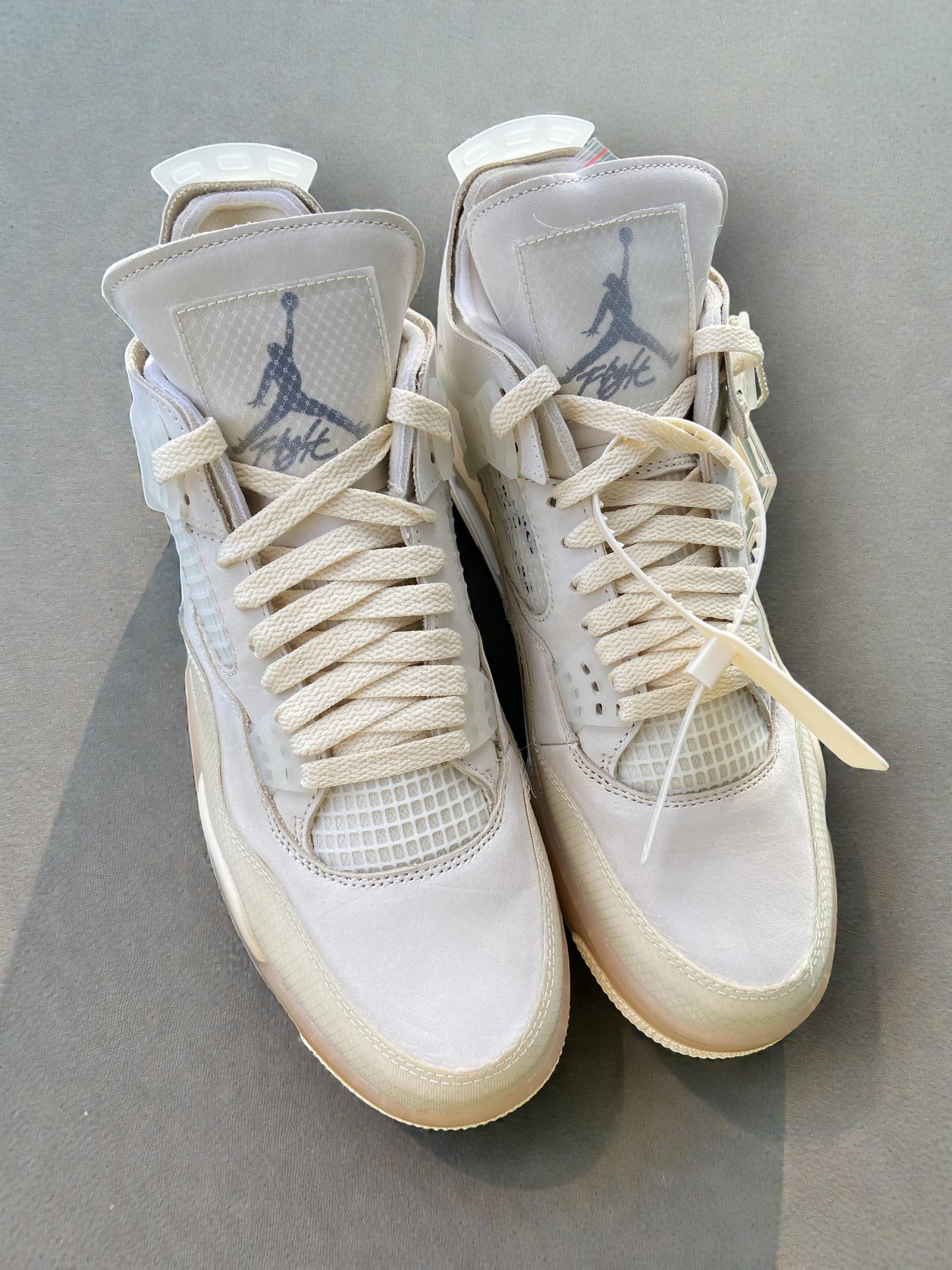 Jordan 4 Off White Sail
