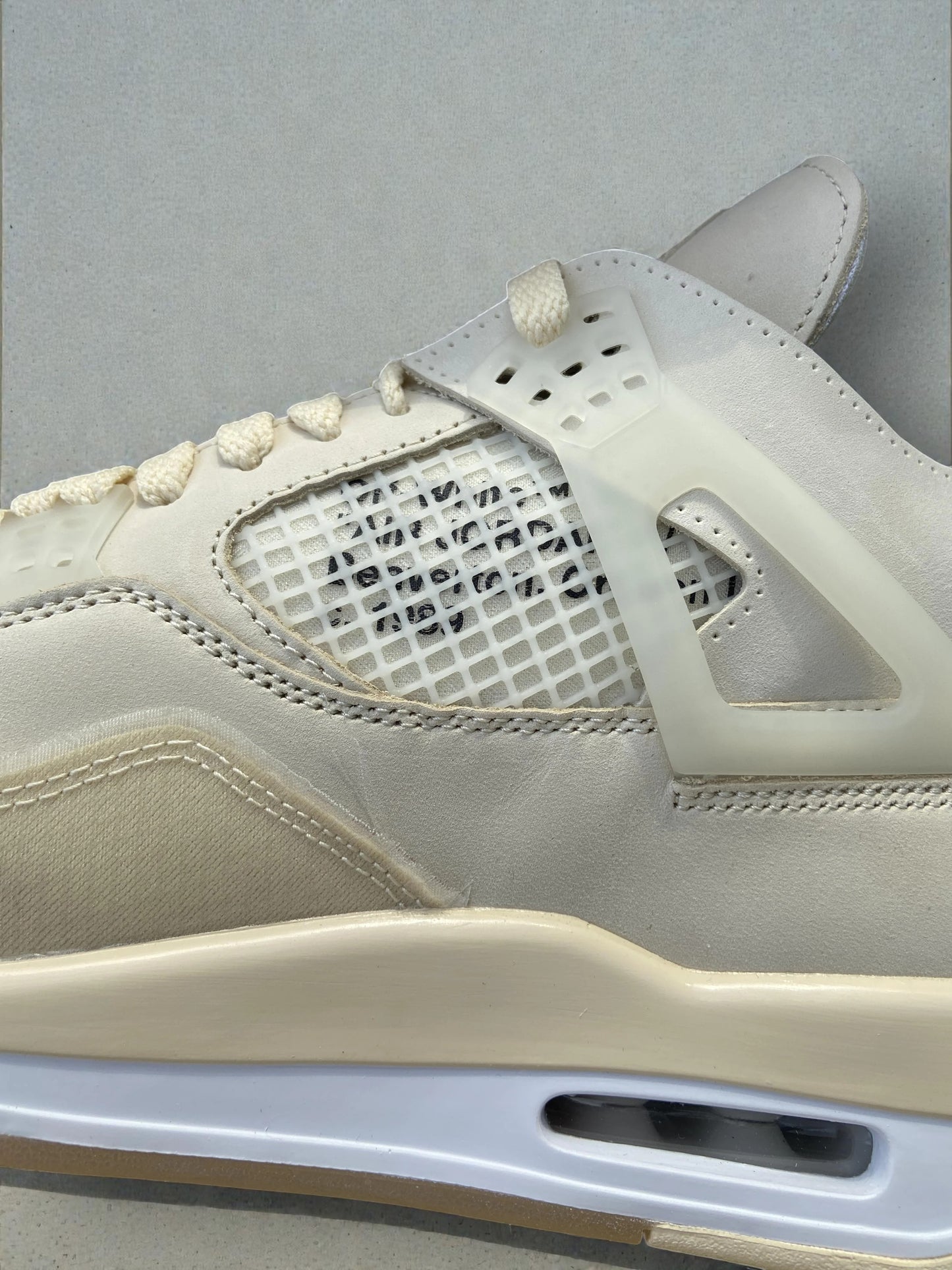 Jordan 4 Off White Sail