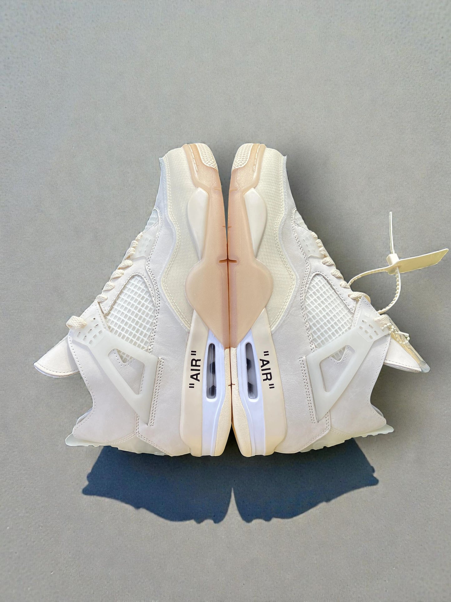 Jordan 4 Off White Sail