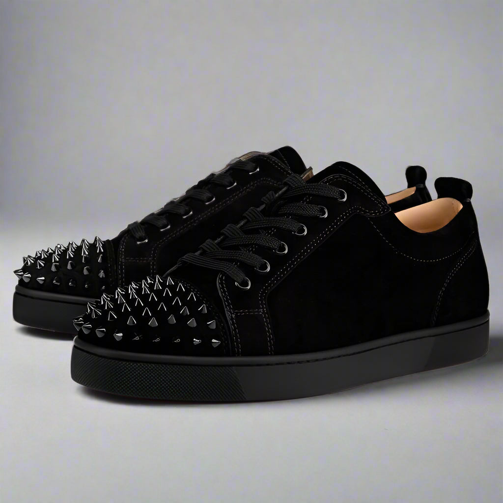 1 Ден Доставка - Louboutin Junior Spikes Low Velvet
