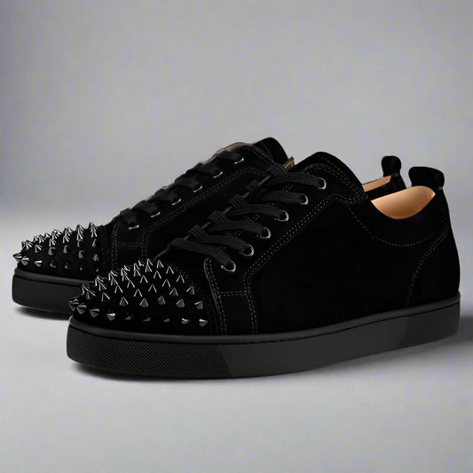 1 Ден Доставка - Louboutin Junior Spikes Low Velvet